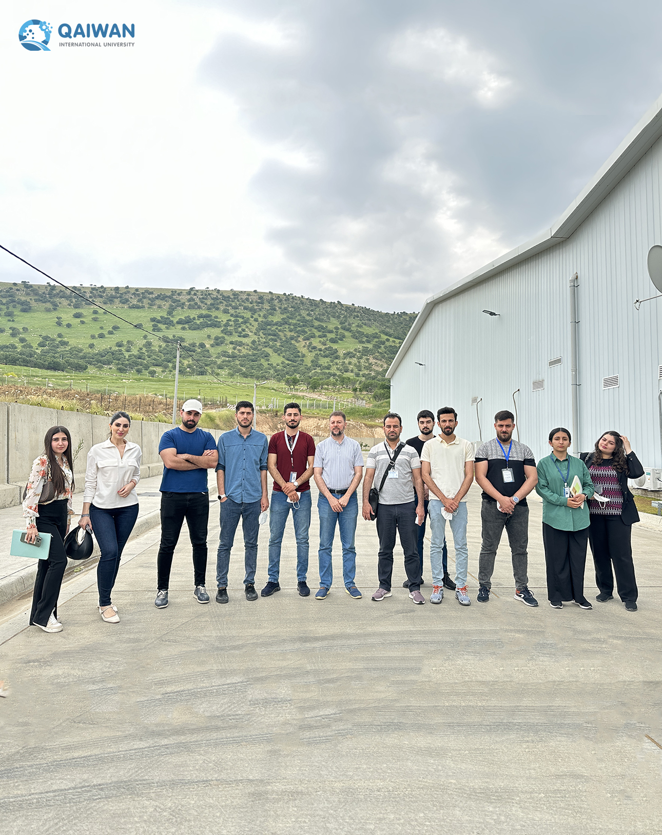 A team comprising both students and faculty members conducted a visit to the Maya Battery Factory